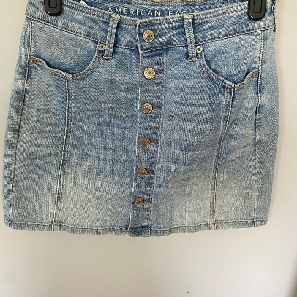 American Eagle Outfitters Blue Denim Skirt